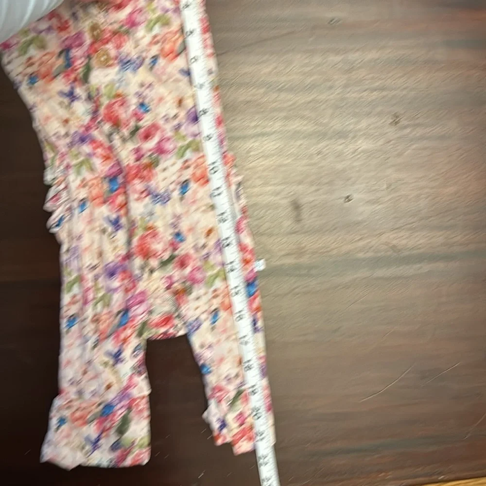 Posh Peanut floral super soft onesie see measurements